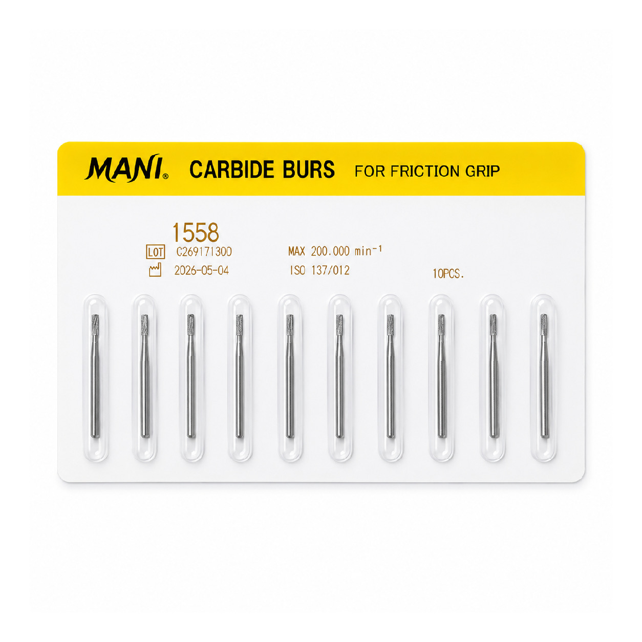 MANI Carbide Burs 1558