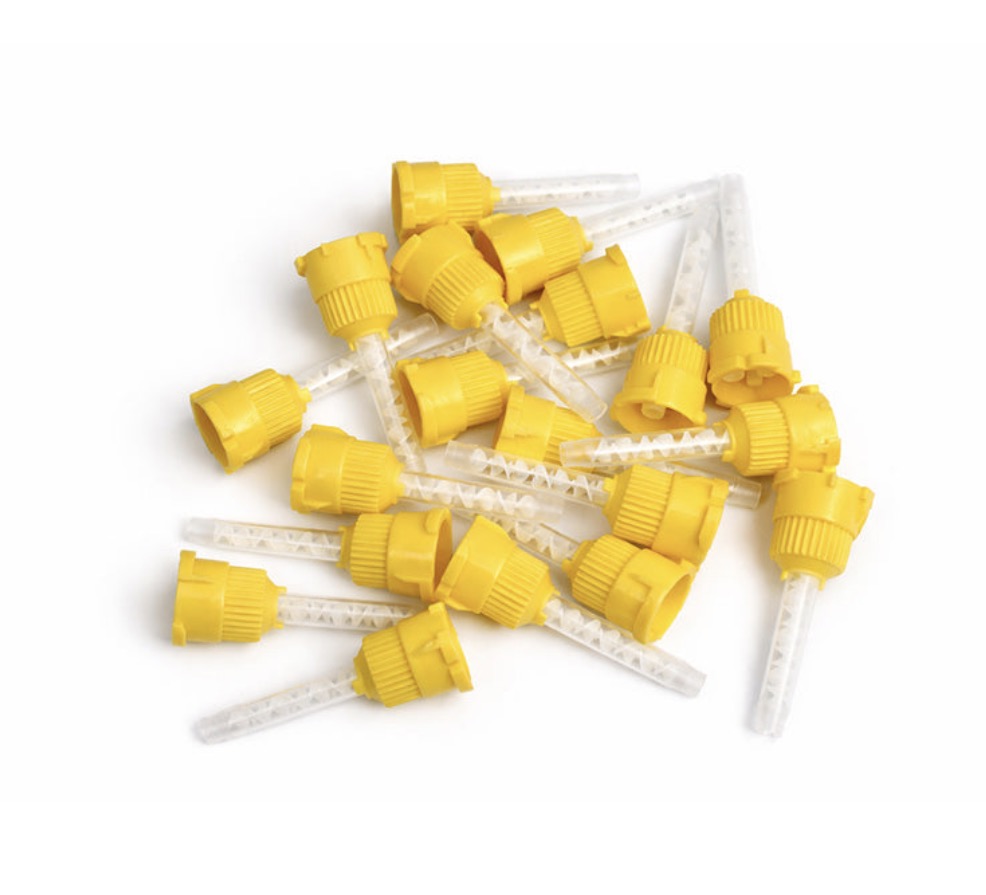 Mixing Tips Yellow 50 Pcs